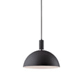 Lámpara colgante tipo campana de metal negro Ø35cm - IX9004