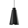 Lámpara colgante tipo cono metal negro Ø210mm - IX9077