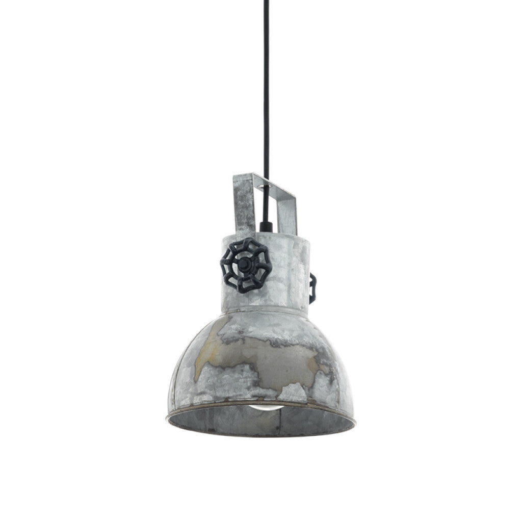 Lámpara colgante vintage acero Ø17,5 BARNSTAPLE - EG2123
