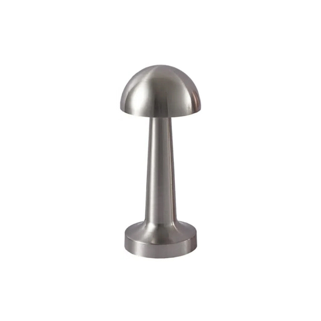 Lámpara de mesa hongo inalámbrica 2W plat. USB-C - IX5020