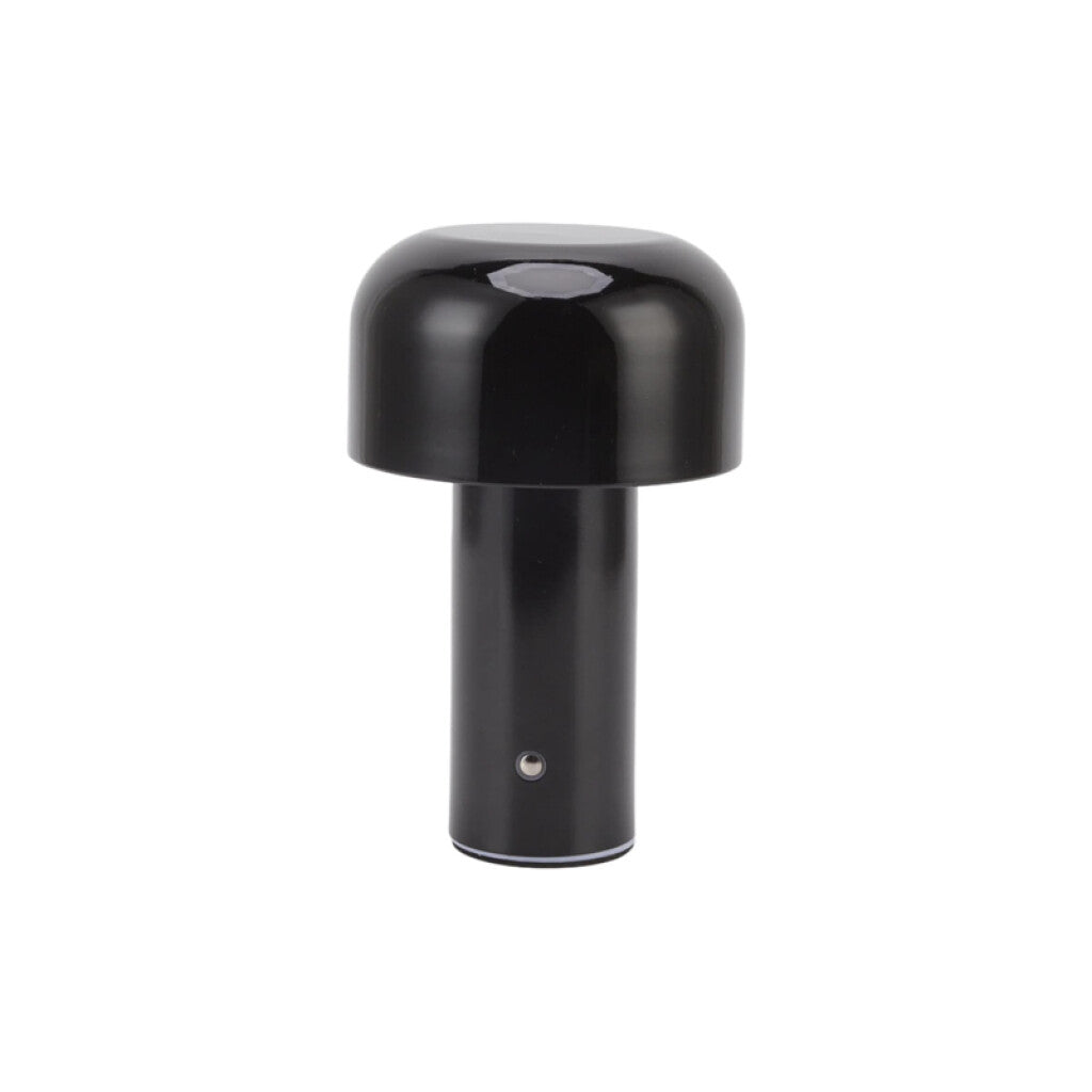 Lámpara de mesa hongo inalámbrica negro USB cálida - AI9860