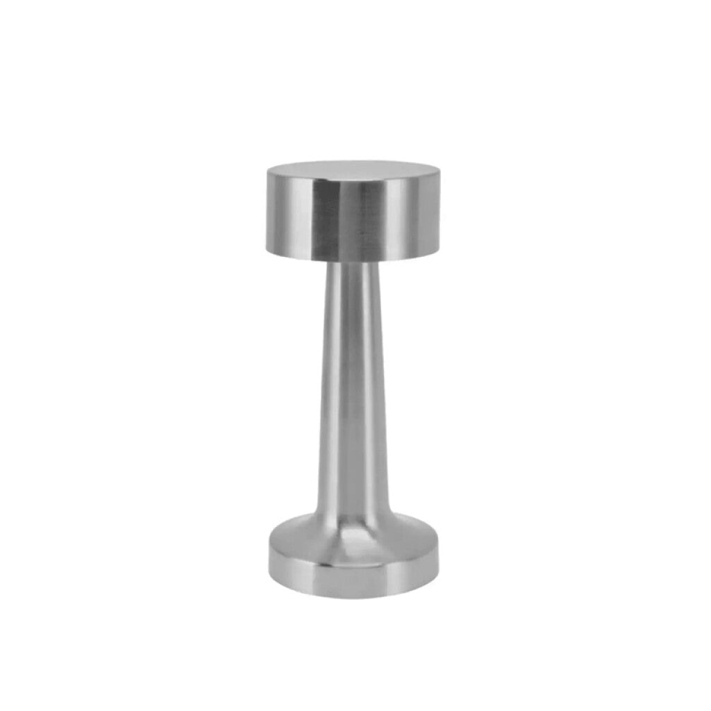 Lámpara de mesa LED inalámbrica 2W plateado USB-C - IX5011