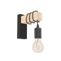 Lámpara de pared E27 brazo de acero móvil +campana - EG6122