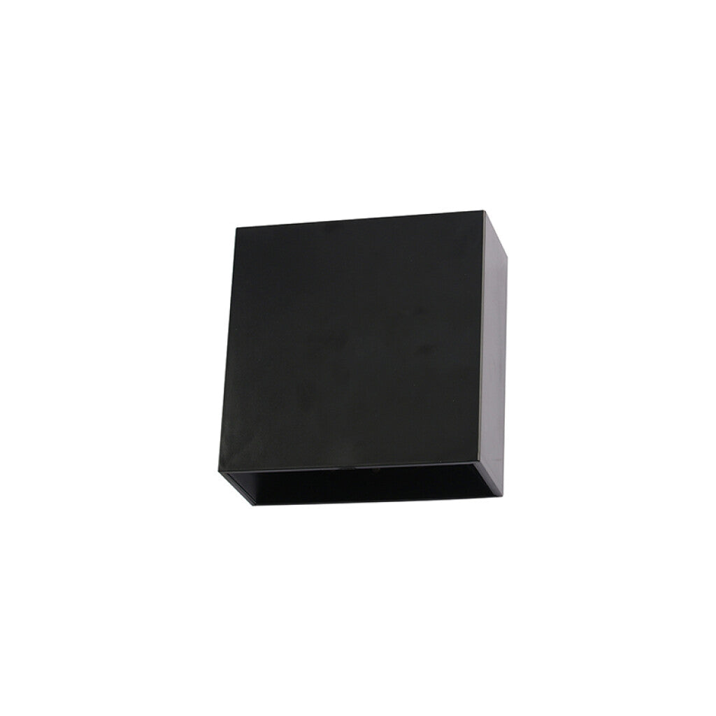 Lámpara de pared Facho negro IP65 LED Cálida 4W - BM4050