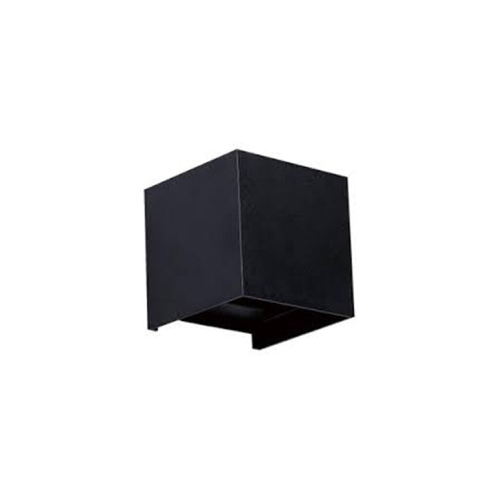 Lámpara de pared Free negro IP65 LED cálida 6W - BM4054