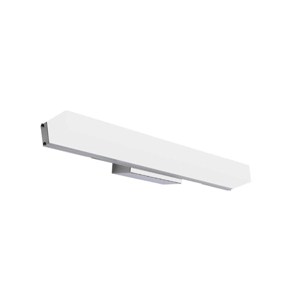 Lámpara de pared LED acero inox 9W luz cálida 42cm - IX9276