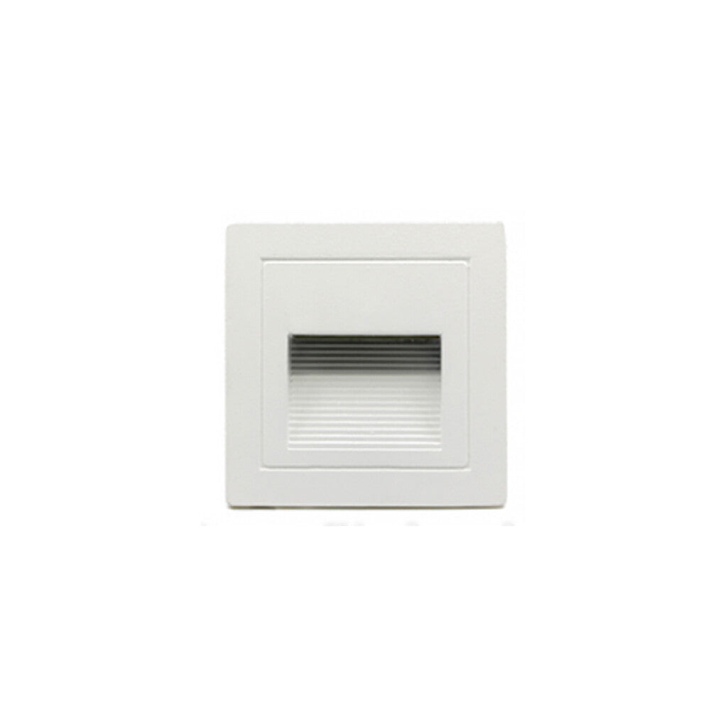Lámpara de pared LED IP65 blanca 3W luz cálida 90° - IX4821