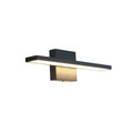 Lámpara de pared LED metálica negra 8W cálida 40cm - IX9270