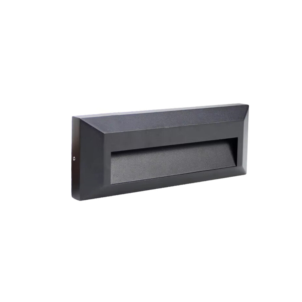 Lámpara de pared LED rect. IP65 6W luz cálida 90° - IX4830