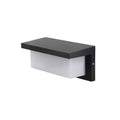 Lámpara de pared LED rectangular IP65 12W cálida - IX4550