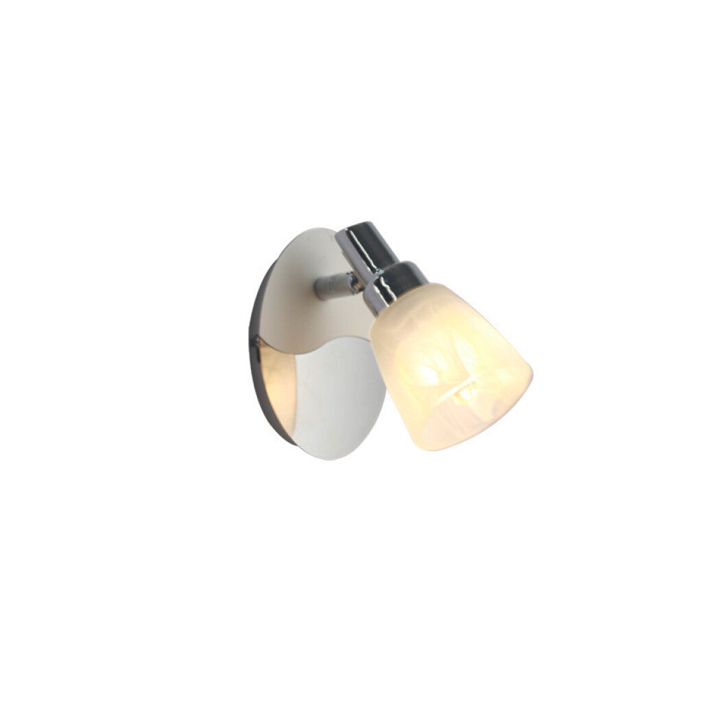 Lámpara de pared metálica con spot vidrio G9 - IX9716X