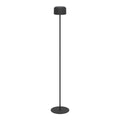 Lámpara de pie negro solar-USB 2,8W cálido IP44 - EG3676