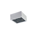 Lámpara de techo cuadrada blanco y negro 4xGU10 - IX9340