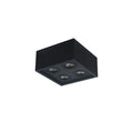 Lámpara de techo cuadrada negro 4xGU10 20x20x10cm - IX9336