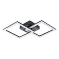 Lámpara de techo LED 20W cálida acero negro HUERTA - EG1220
