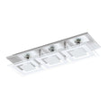 Lámpara de techo vidrio 3xGU10 incluidas ALMANA - EG0327