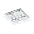 Lámpara de techo vidrio 4XGU10 incluidas ALMANA - EG0328