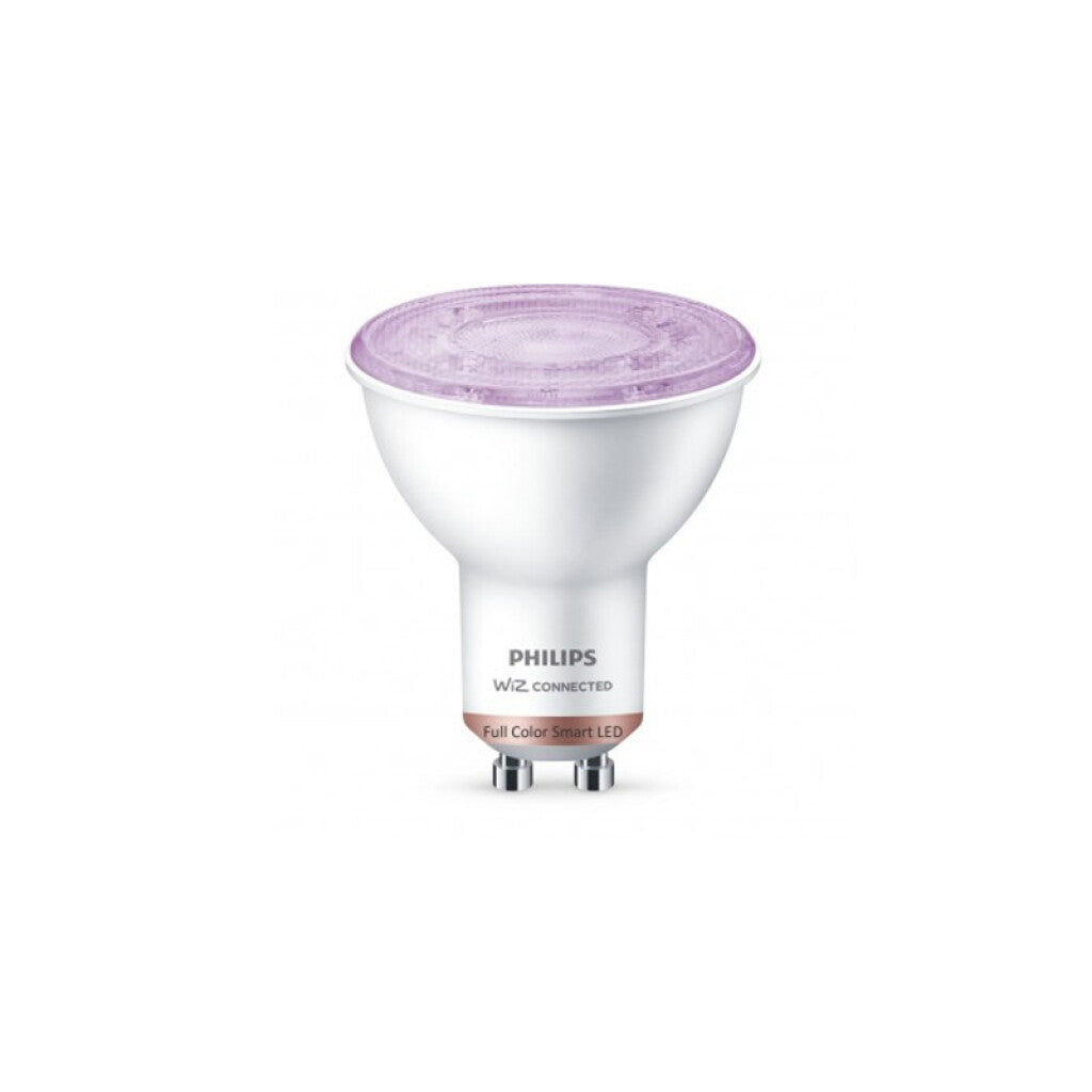 Lámpara dicroica LED WIZ RGBW con wifi 4,9W, GU10 - L27409
