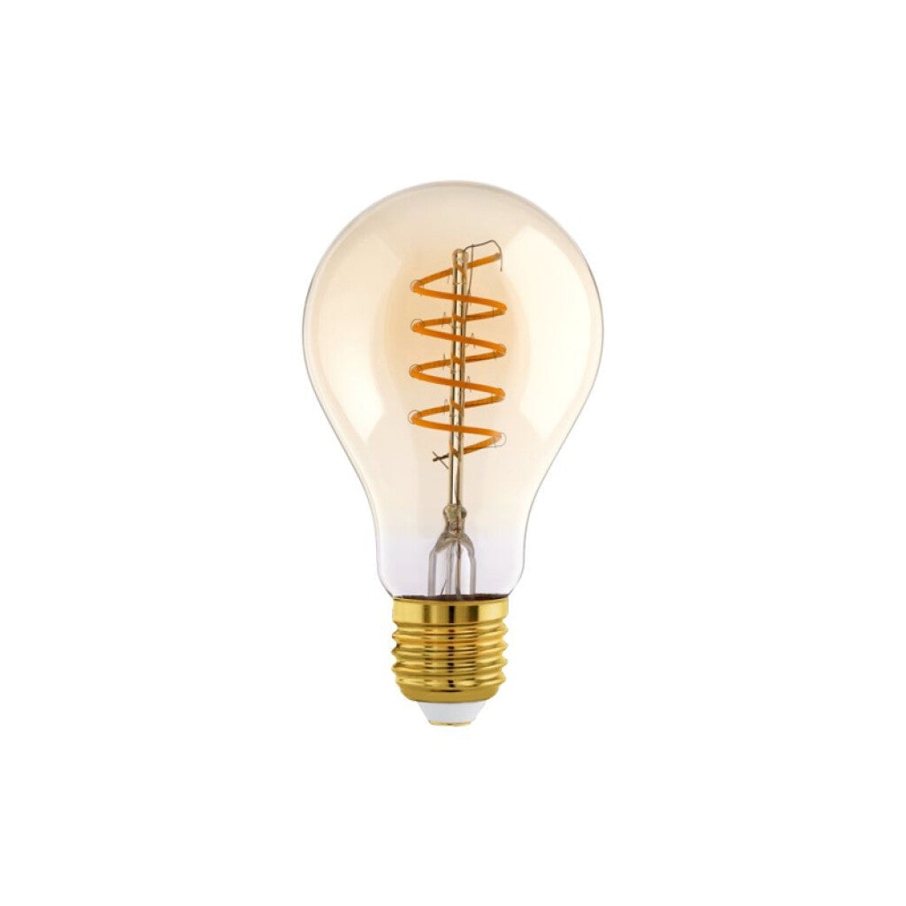 Lámpara LED ámbar A60 E27 4W cálida dimerizable - EG5252
