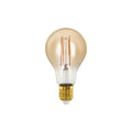 Lámpara LED ámbar A75 E27 4W cálida 300LM dimm - EG5250