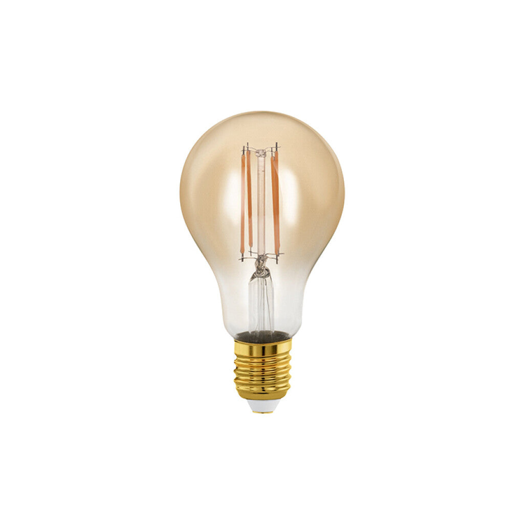 Lámpara LED ámbar A75 E27 4W cálida 300LM dimm - EG5250