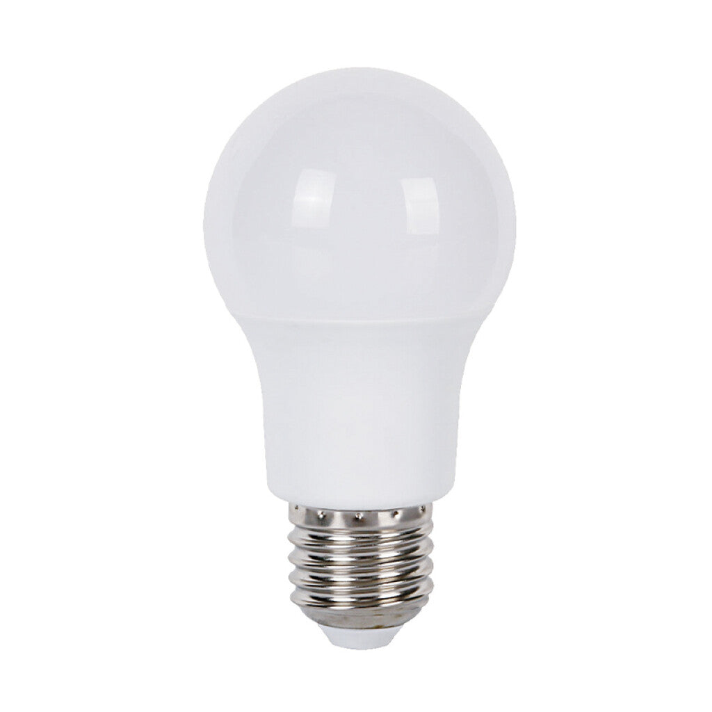 Lámpara LED bulbo opal E27 9W 810Lm luz fría - IX1991Y