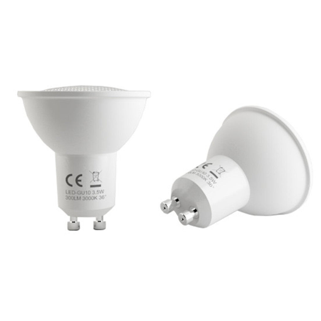 Lámpara LED dicroica GU-10 6W 400Lm luz fría - IX1003
