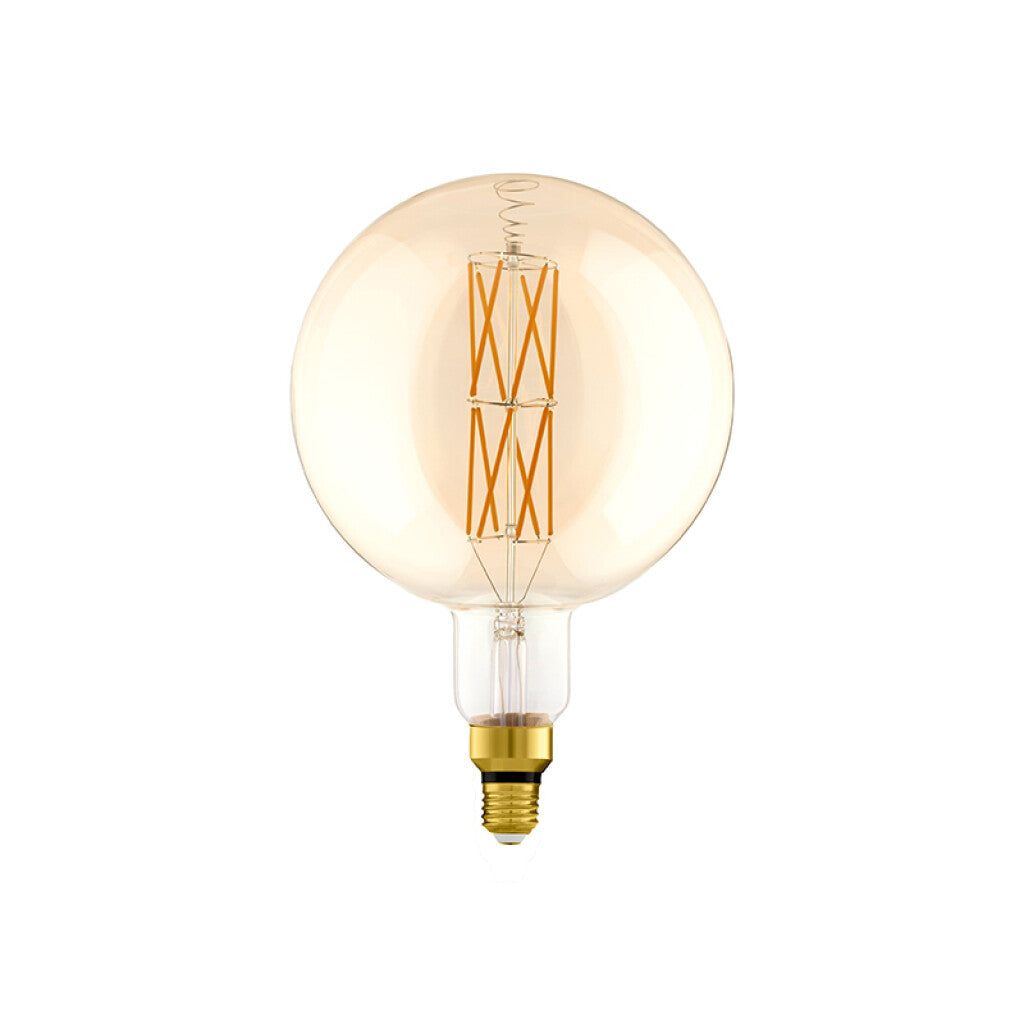 Lámpara LED globo ámbar G200 E27 8W cálida Dimm - EG5334