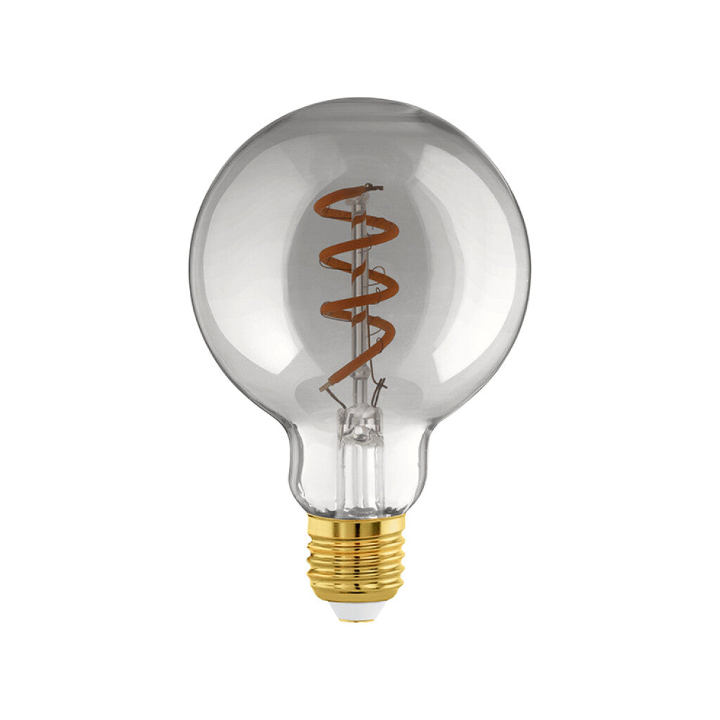 Lámpara LED globo filamento espiral fumé 4W 2000K - EG5264