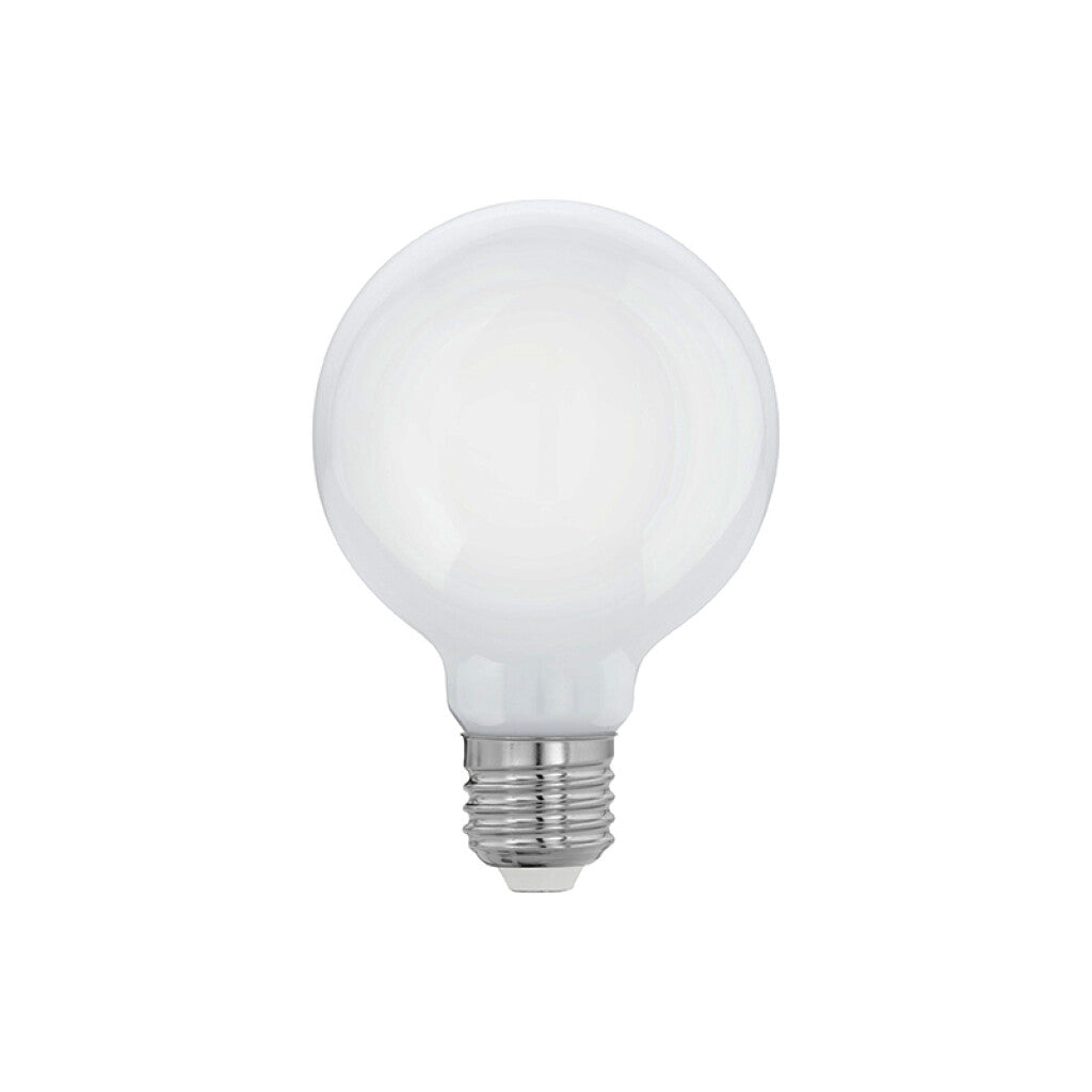 Lámpara LED globo opal G80 E27 7W cálida 806Lm - EG5290