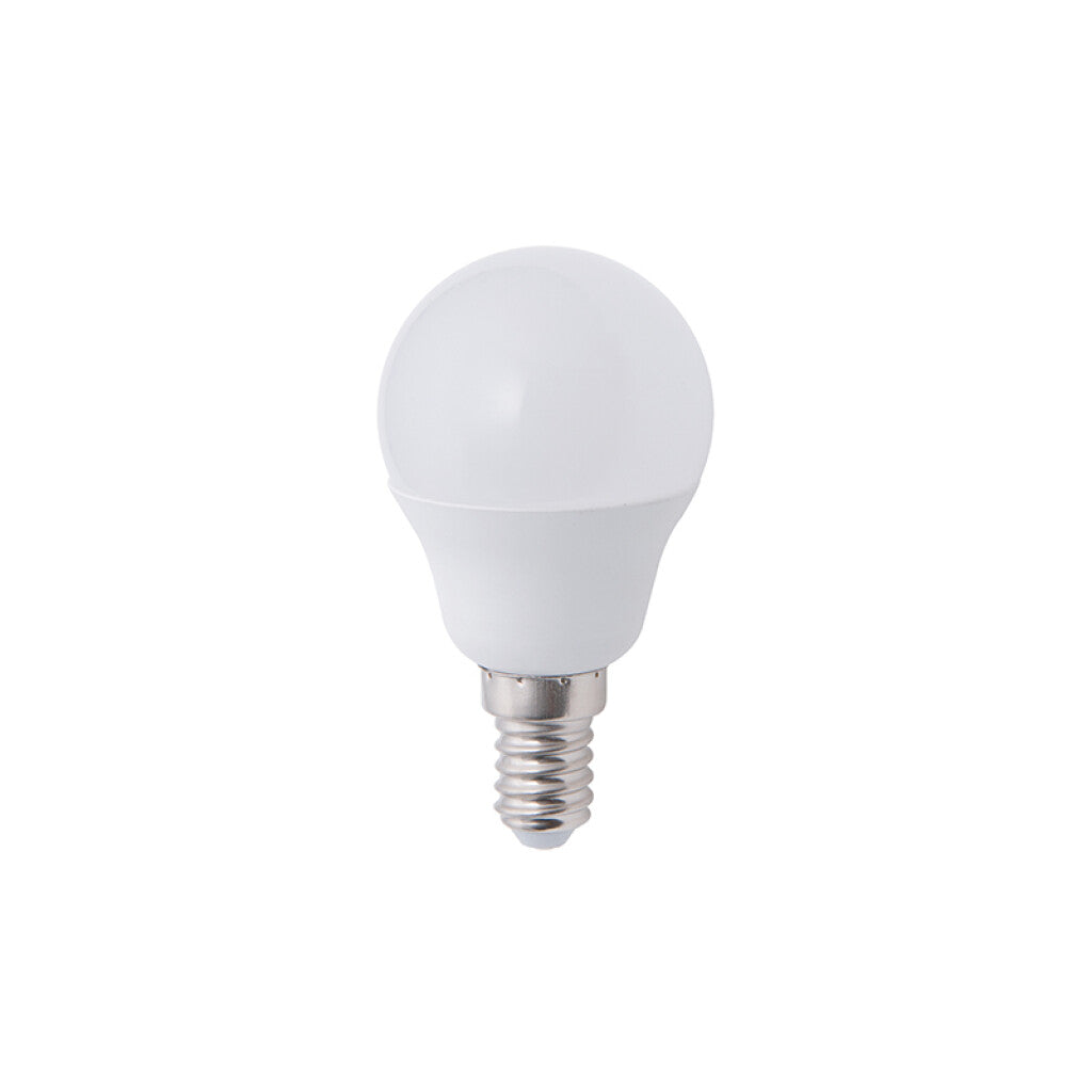 Lámpara LED gota opal E14 4,9W 470Lm luz fría - IX1142Y
