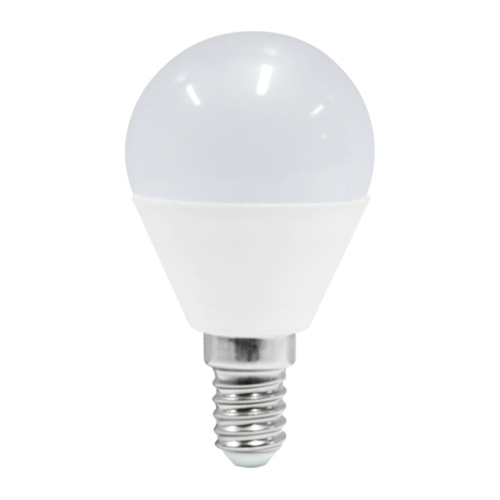 Lámpara LED gota opal E14 5W 400Lm luz fría - IX1071