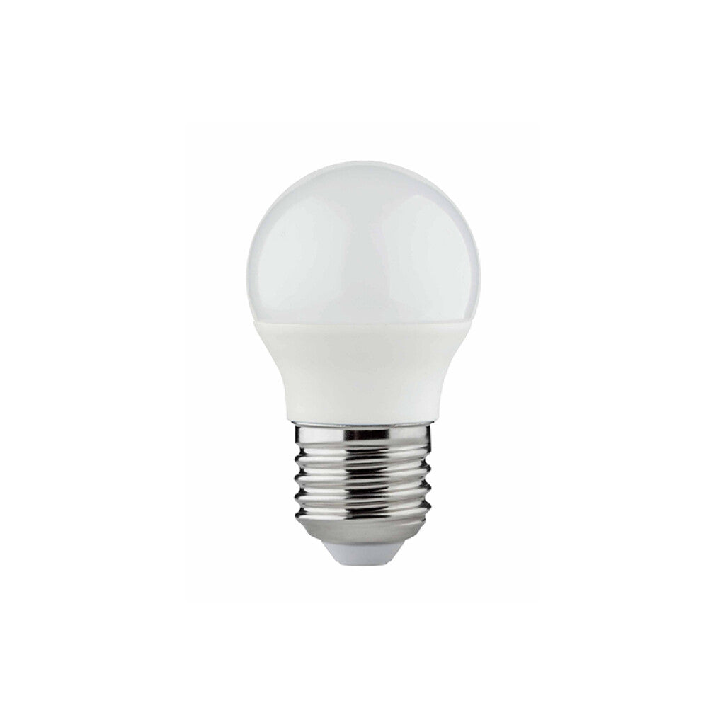 Lámpara LED gota opal E27 4,5W 470Lm luz fría - IX1146Y