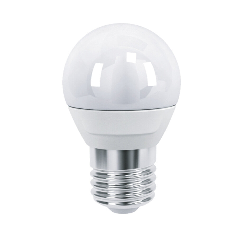 Lámpara LED gota opal E27 5W 400Lm luz fría - IX1074