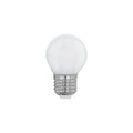 Lámpara LED gota opal G45 4W E27 cálida 470Lm - EG5230