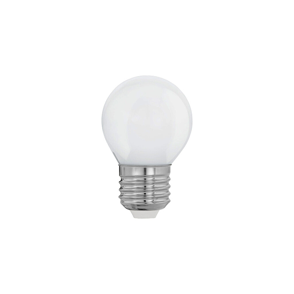 Lámpara LED gota opal G45 4W E27 cálida 470Lm - EG5230