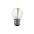 Lámpara LED gota transparente 4W E27 cálida 350Lm - EG5234