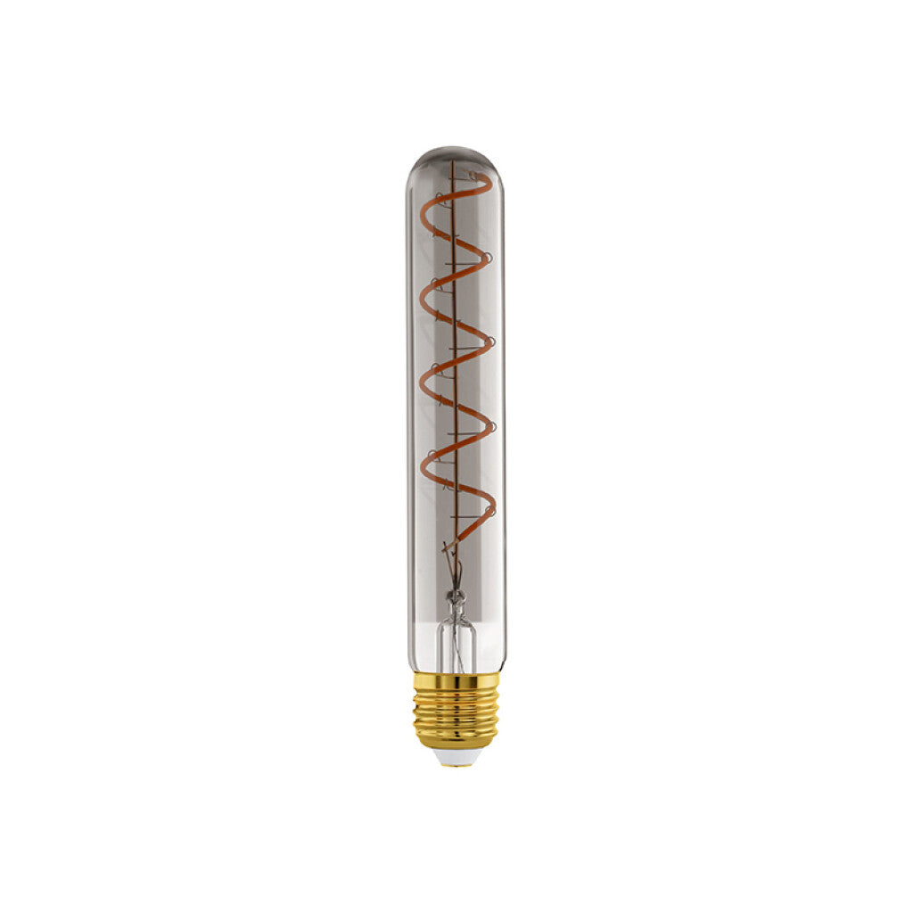 Lámpara LED tubo spiral fume T30 E27 4Wcálida dim 50Lm - EG5366