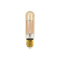 Lámpara LED tubular ámbar T32 E27 4W cálida dimm - EG5372