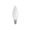 Lámpara LED vela opal E14 4.9W 470Lm luz fría - IX1132Y