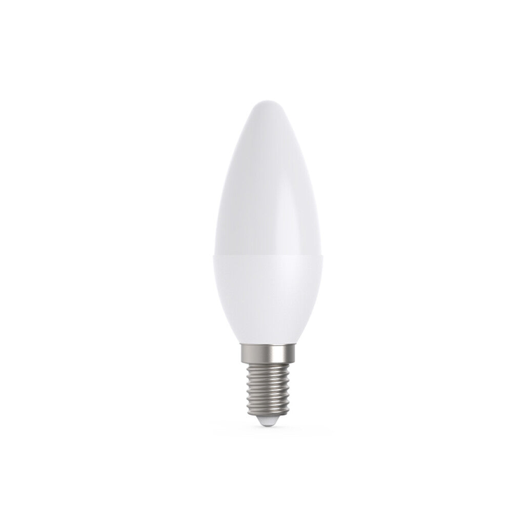 Lámpara LED vela opal E14 4.9W 470Lm luz fría - IX1132Y