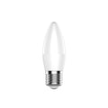 Lámpara LED vela opal E27 4,5W 470Lm luz cálida - IX1136