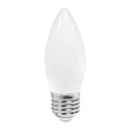 Lámpara LED vela opal E27 5W 400Lm luz cálida - IX1062