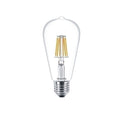 Lámpara LED velón vintage E27 7W 570Lm luz cálida - L27207
