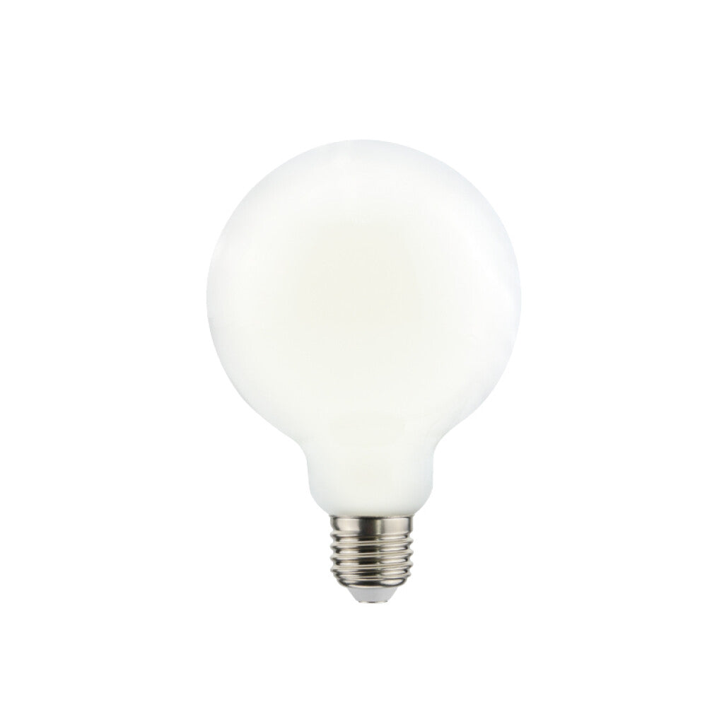 Lámpara LED vintage globo opal E27 7W luz cálida - IX1864