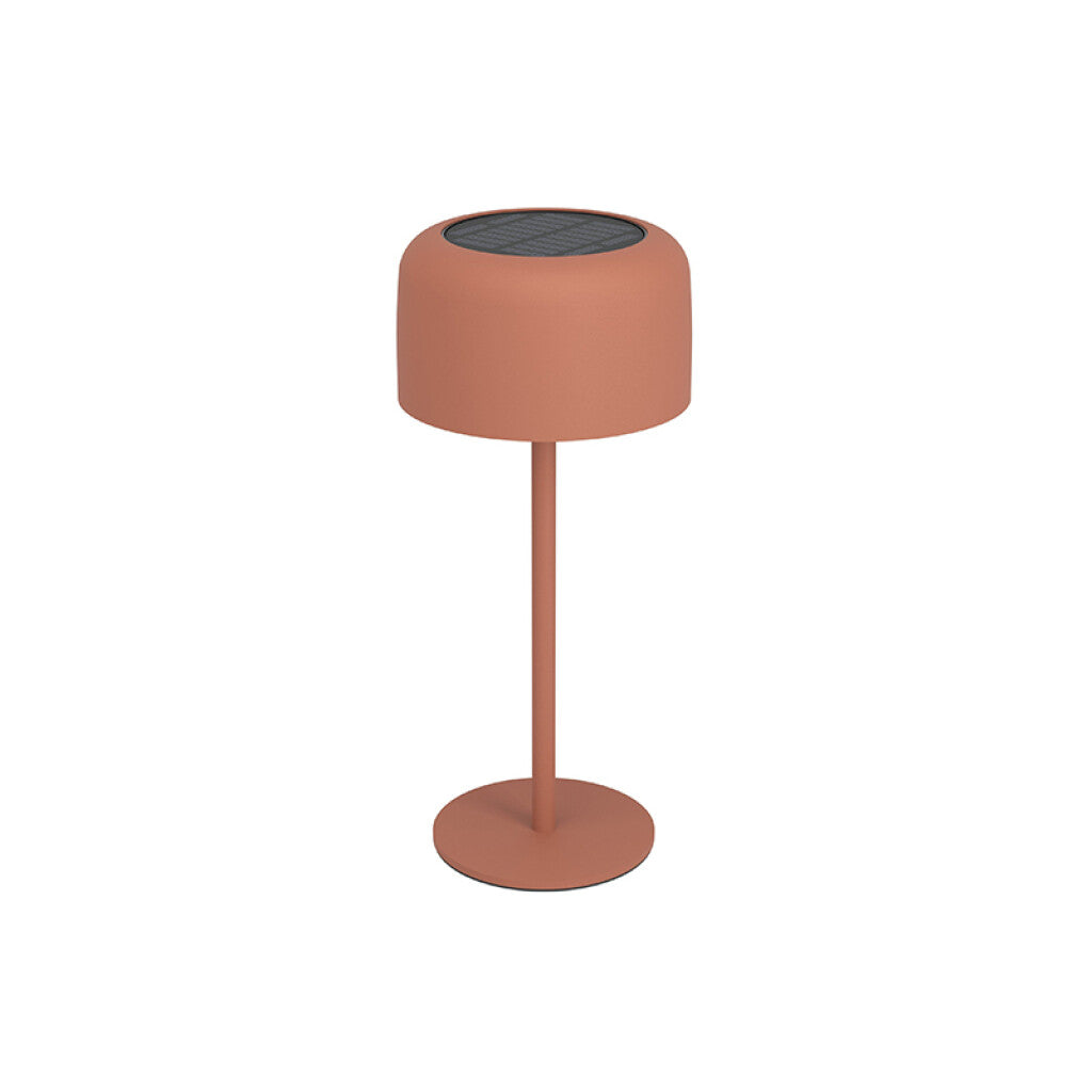 Lámpara mesa ladrillo solar-USB 2,8W cálido IP44 - EG3674