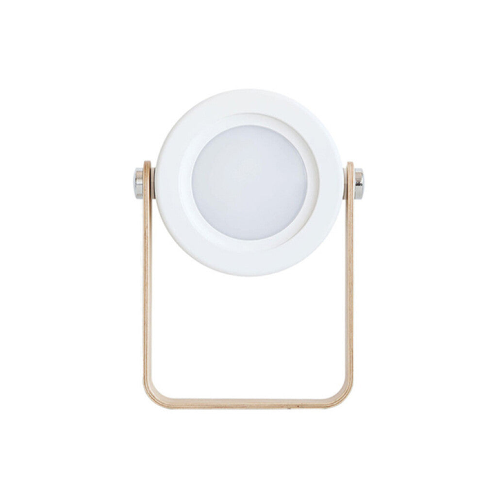 Lámpara mesa pant.plegable inalámbrica USBC blanca - AI9432X