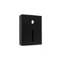 Lámpara pared LED IP65 negra 3W cálida 90° +sensor - IX4822