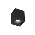 Lámpara techo prisma cuadrado negro G5.3 - IX9366