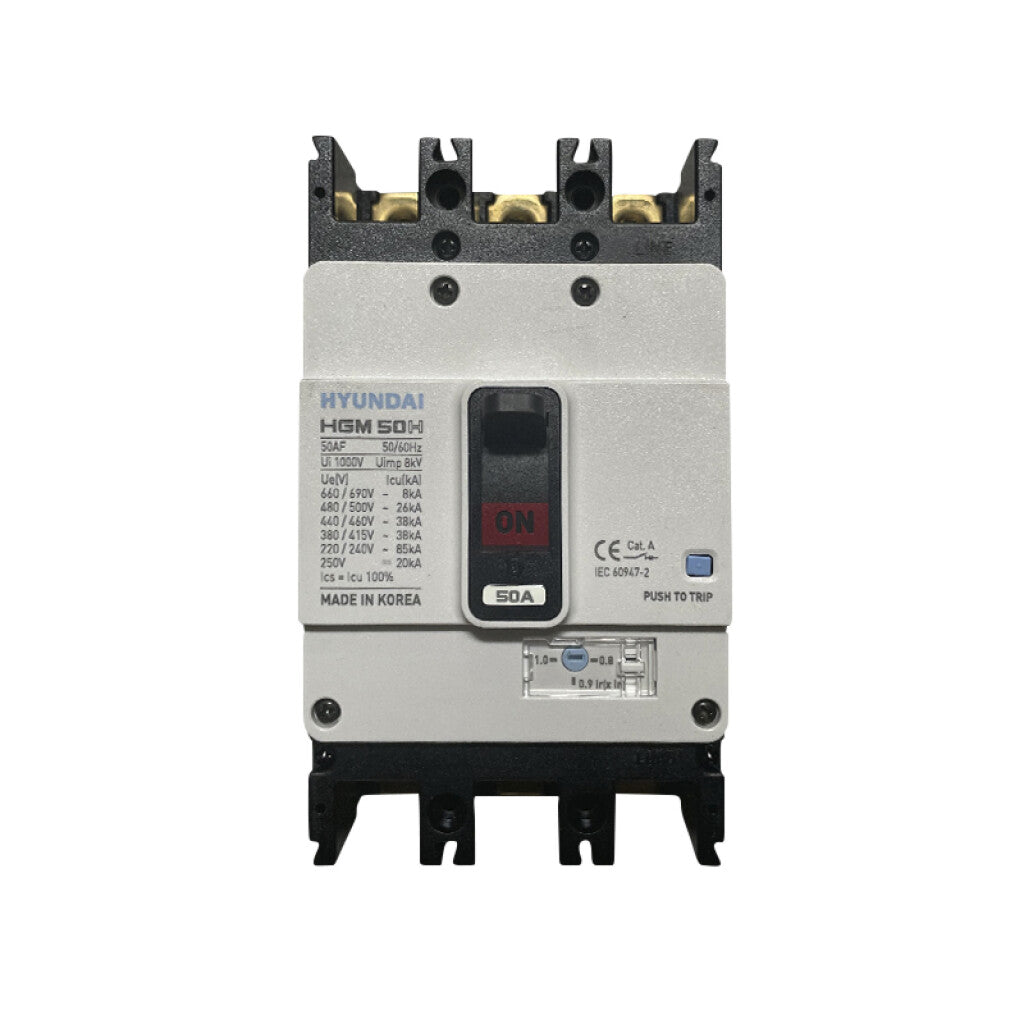 Llave industrial caja moldeada reg. 3P 40-50A 25kA - HY4105